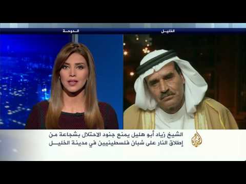 زياد أبو هليل يكشف للجزيرة سبب سقوطه في التسجيل الذي أظهره وهو يمنع جنود الاحتلال من إطلاق النار