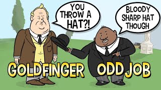 Oddjob and Goldfinger - Job Interview (James Bond)