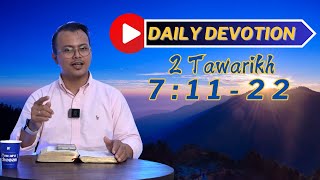 PF DAILY DEVOTION - 2 Tawarikh 7:11-22