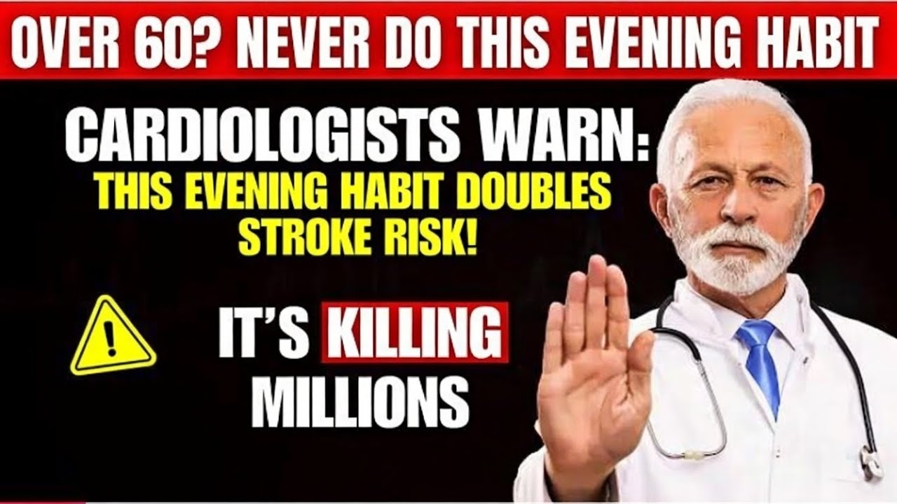 Cardiologists WARN: This Evening Habit Can DOUBLE Stroke Risk After 60 — Do This Instead