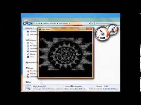 [Batch Demo] [Proof Of Concept] High Hopes [Sound] [ASCII]
