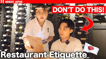 10 Things You Should Never Do in a Japanese Restaurant