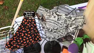 Vlog-O-Ween 5 | Craft Show Booth Setup (Single Table) - Fall Festival!