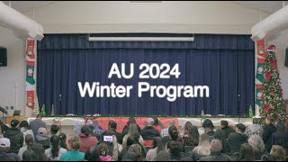 AU 2024 Winter Program | PreK-3