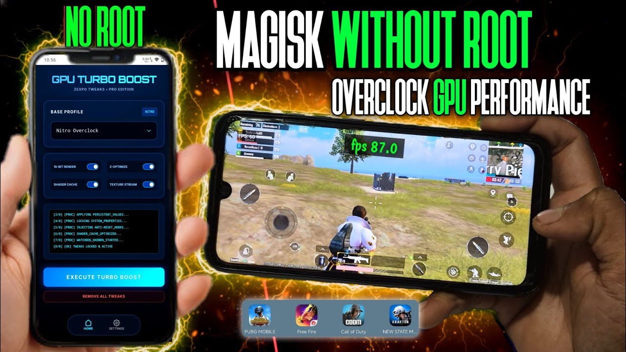 How to Overclock GPU on Android (NO ROOT) - Get 120 FPS in Any Game ( 2026 )