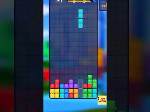 Tetris Game | Level-4 | Brickgame | Tetris puzzle #gamer #tetris #tetrisgame #game@Kids_GamesChannel