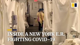 Subscribe to our channel for free here: https://sc.mp/subscribe- a
doctor working at the mount sinai queens hospital in new york has
offered a...