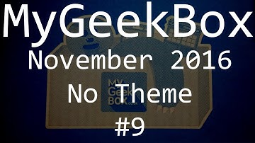 November 2016 MyGeekBox Unboxing - No Theme #9