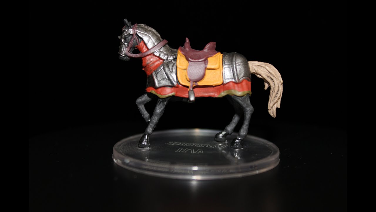 Cheeky Kokako Does Minis Episode 52: Warhorse (Dungeons & Dragons 5E Monster Manual)