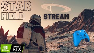 StarField | Первый запуск | Стрим RTX ON