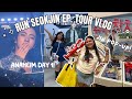 run seokjin ep. tour concert in anaheim day 1 & pop-up in los angeles vlog!| ARMY LOG 🎀