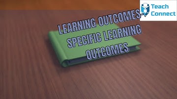 “Learning Outcomes vs Specific LearningOutcomes !Explained Simply for Teachers#teachconnect#teachers