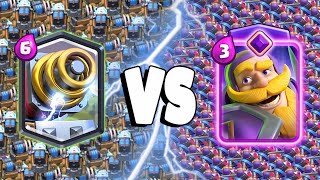 SPARKY VS EVOLVED KNIGHT - Clash Royale Battle