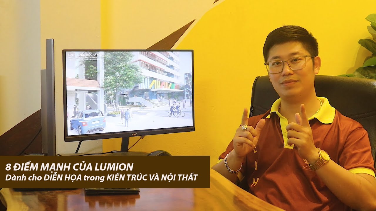 ✅8 ĐIỂM MẠNH CỦA LUMION trong diễn họa họa KIẾN TRÚC NỘI THẤT có gì hott???