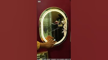 Watch now to discover the beauty of the Capsule Crystal Diamond Mirror from Spark Global Glass.