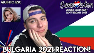 Victoria - Growing Up Is Getting Old Reaction - Eurovision 2021(Bulgaria) - Quinto ESC