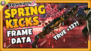 DOMINATE with SPRING KICKS: Frame Data You Need to Know | Tekken 8 #tekken8