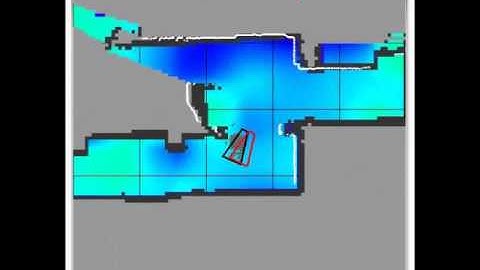 Indoor localization using 2D magnetic field map