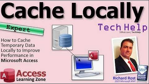 How to Cache Data Locally to Improve Read-Only Form and Report Performance in Microsoft Access