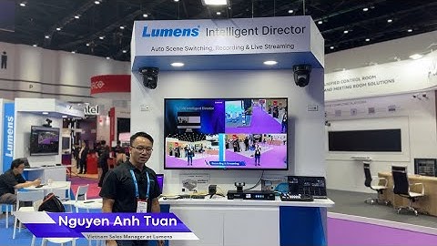 Lumens @ InfoComm Asia 2024: Intelligent Director Solution | Lumens ProAV