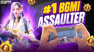BGMI #1 ASSAULTER is Here 🔥🔥 Bixi Op Intense Clutches in Top Conqueror Rank Push Lobby | BGMI