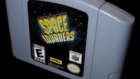 Longplay: Space Invaders - N64 - N64Digital mod