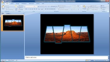 Tutorial PowerPoint 2007 |Cara Memotong Gambar Dengan Shapes (Crop Picture To Shape) di PowerPoint