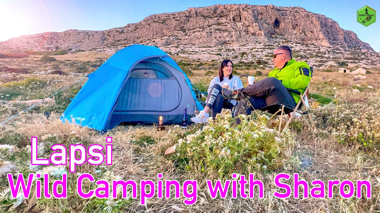Lapsi Camping with Sharon - Malta