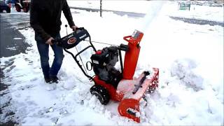 Schneefräse Härtetest Ariens ST 22/ ST24