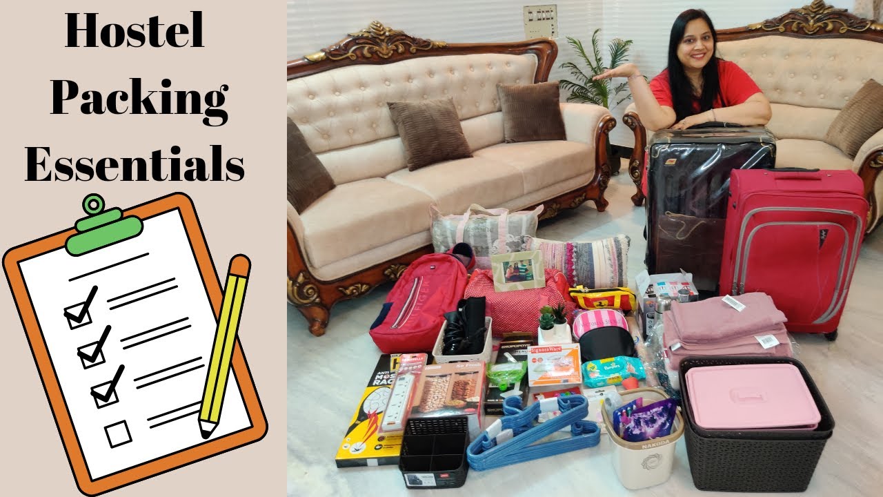 Hostel Essentials Hostel Packing List YouTube