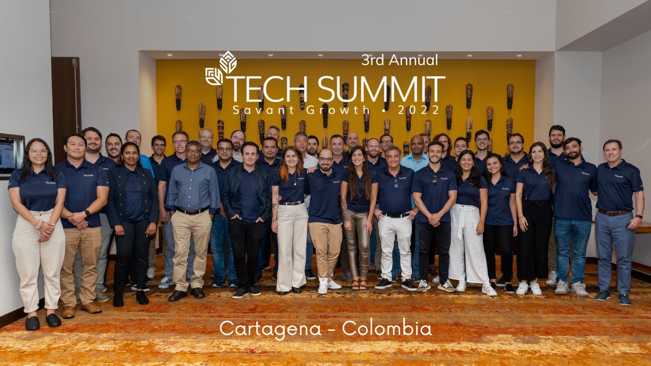 3rd Annual Savant Growth DevSavant TechSummit2022 3 days with the