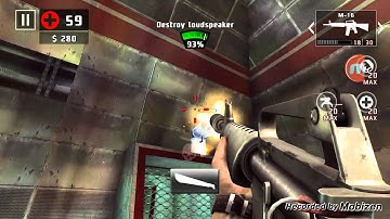 M16 and Dual Glocks Weapons Gameplay! (Dead Trigger 2)