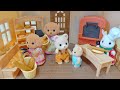 シルバニアファミリー はじめてのパン屋さんセット お店屋さんごっこ Sylvanian Families 赤い屋根の大きなお家 ミニチュア おもちゃ遊び