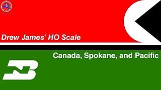 Drew James' Beautiful HO Scale Canada, Spokane, and Pacific! Ops Til You Drop 2024!