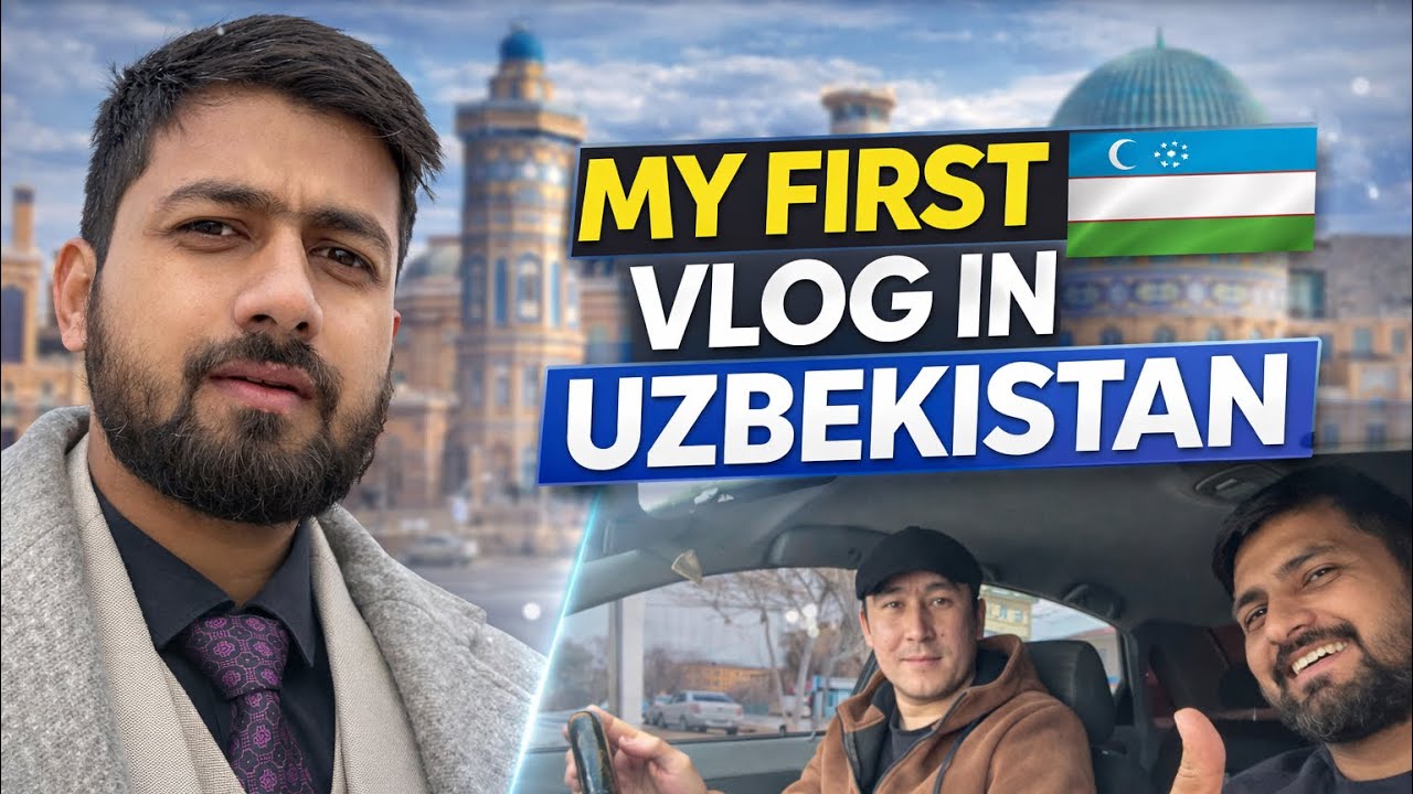 First Vlog 😍 Uzbekistan Daily Life | New Journey Begins! Mera Pehla Vlog Uzbekistan ki Daily Life
