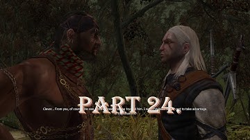 The Witcher. Part 24.  Geralt Vs Azar Javed and The Professor. A Mysterious Tower and Monoliths.