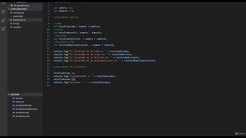 2.7  Los Operadores Matemáticos en JavaScript