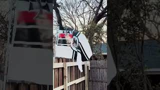 Flying my Old Original German Kaiser Reichskriegsflagge 1903-1919 out side because it was windy 💨