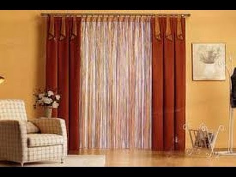 Como hacer cortinas elegantes para salas 9 youtube Imágenes de cortinas para sala