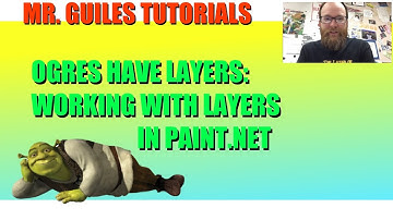 How To Work With Layers In Paint.Net Tutorial