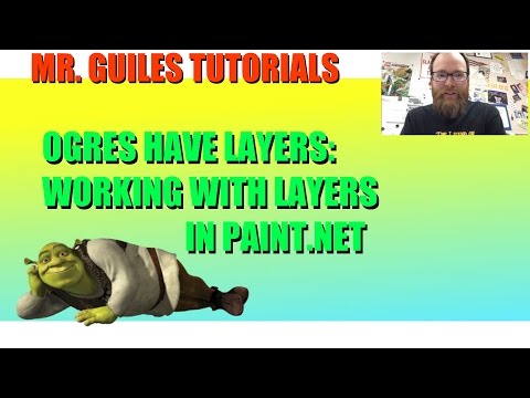 How To Work With Layers In Paint.Net Tutorial