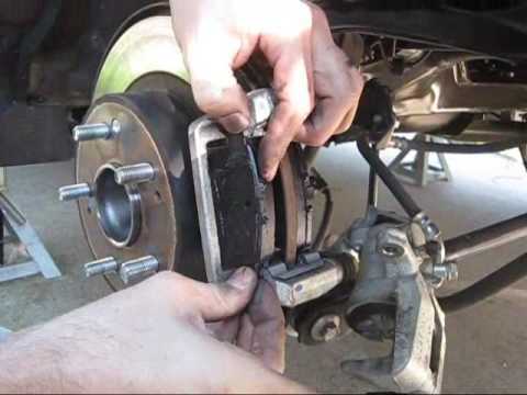 2009 Honda Accord Rear Brake Pad Change - YouTube