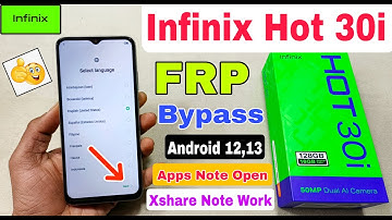 Infinix Hot 30i FRP Bypass Without Pc | Xshare Not Work | Apps Not Open | Infinix X669C Frp Unlock
