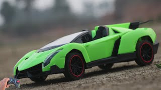 High Speed Lamborghini RC Super Car Unboxing and Testing