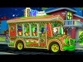 Wheels on the Bus Go Ho Ho Ho | Christmas Kids Rhyme