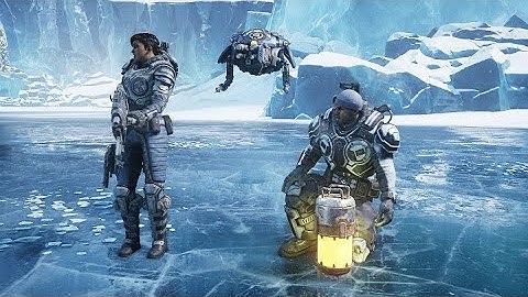 Gears 5 Gameplay  (Part-6.1) Find the way under ice  Chapter 4: The Source of it All