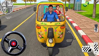 Modern Tuk Tuk Rickshaw Driving Game - City Mountain Auto Driver  2026 - Android GamePlay screenshot 4