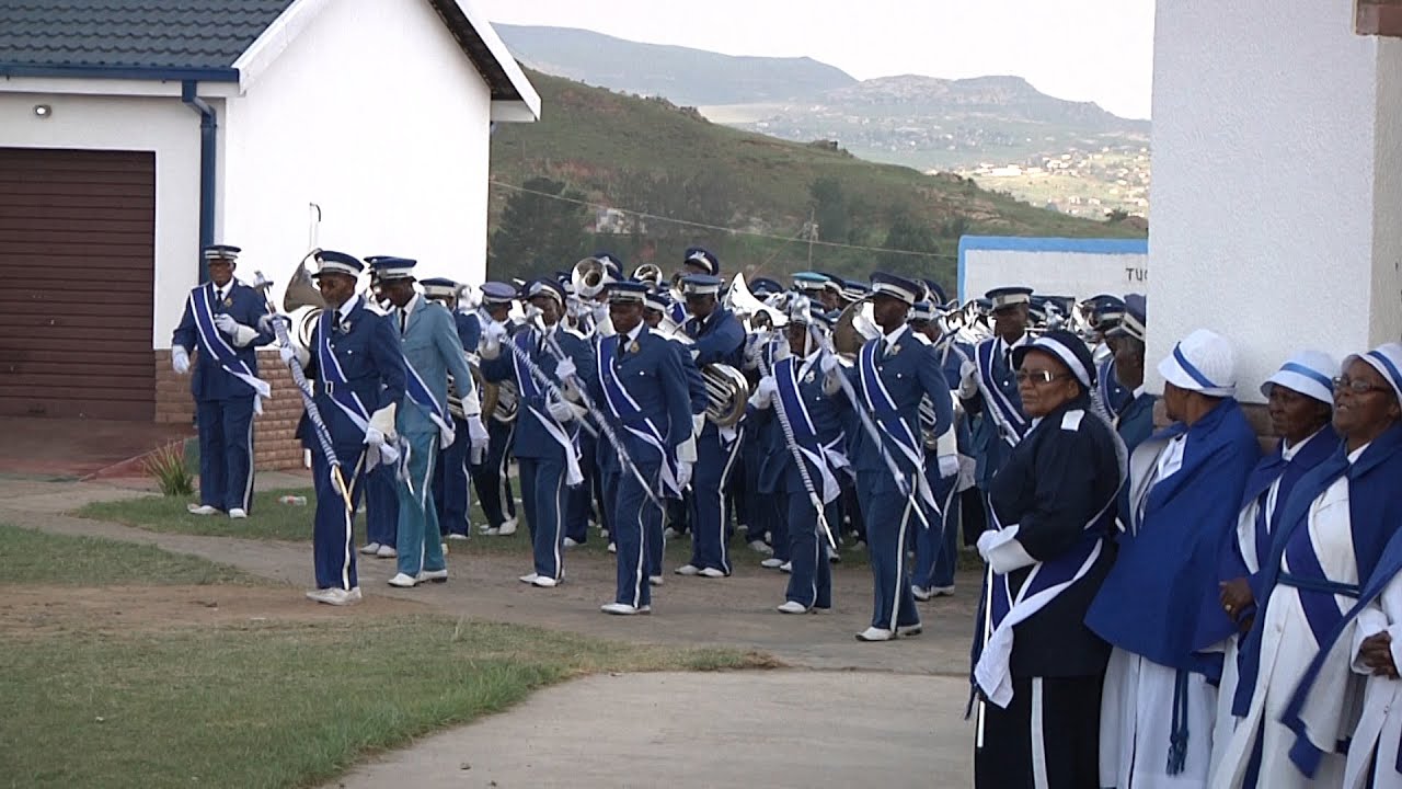 ST. JOHN'S BRASS BAND SONGS AT QWAQWA PART 2 2016