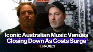 Iconic Australian Music Venues Closing Down As Costs Surge