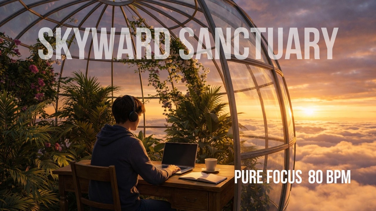 Skyward Sanctuary: Organic Focus Mix 🌿 [ 80 BPM / High Fidelity ]